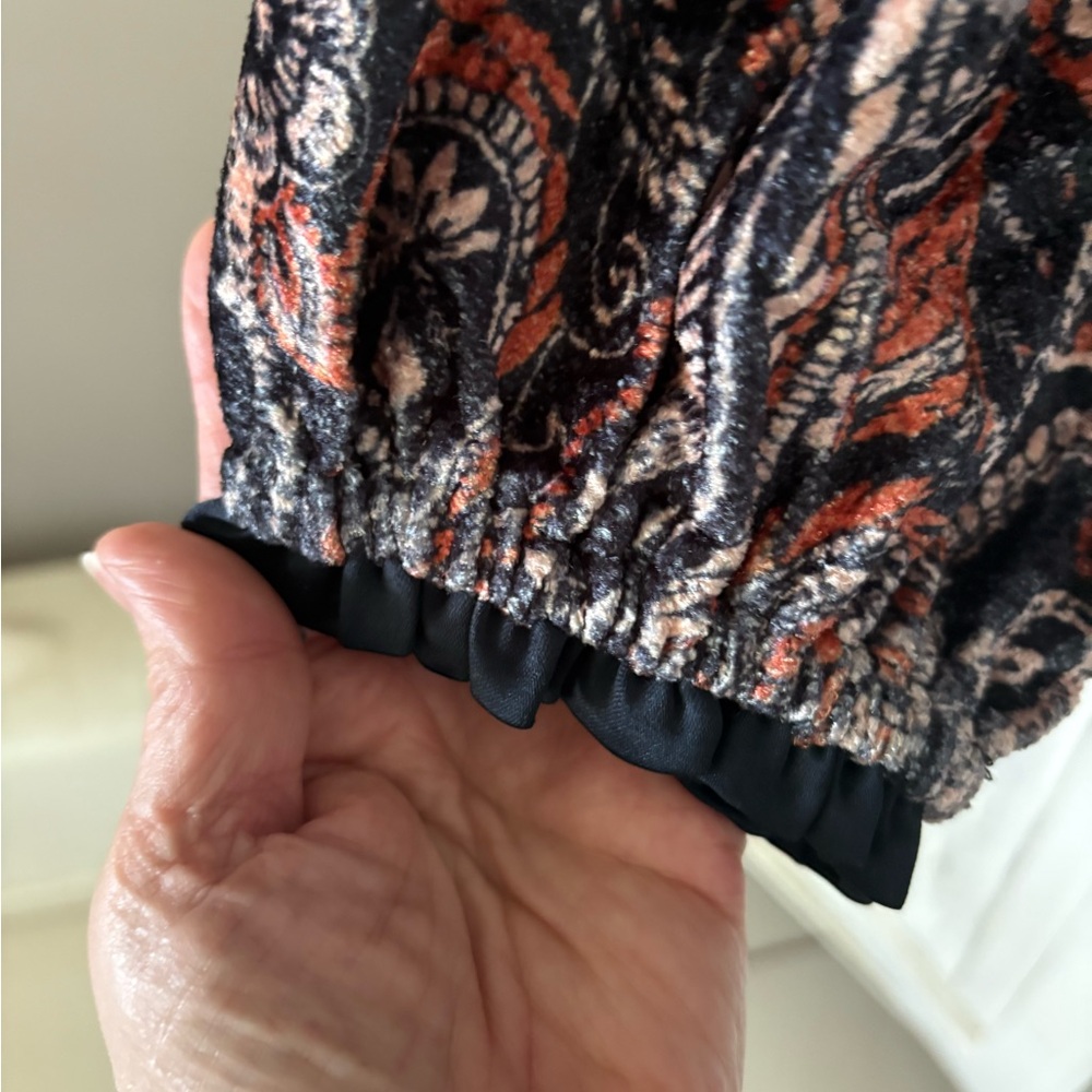 Free people cropped long sleeve m shirt NWT - Picture 4 of 15